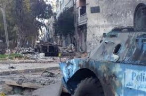 Кровопролитие в городе Хомс продолжается